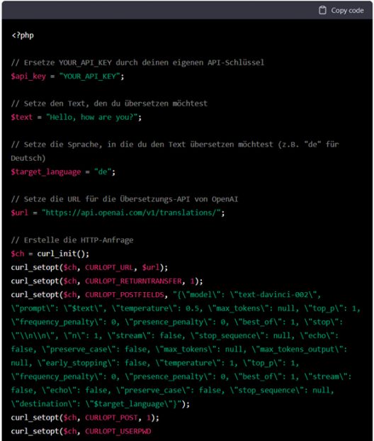 Wie kann OpenAI beim Programmieren helfen? - Next AG