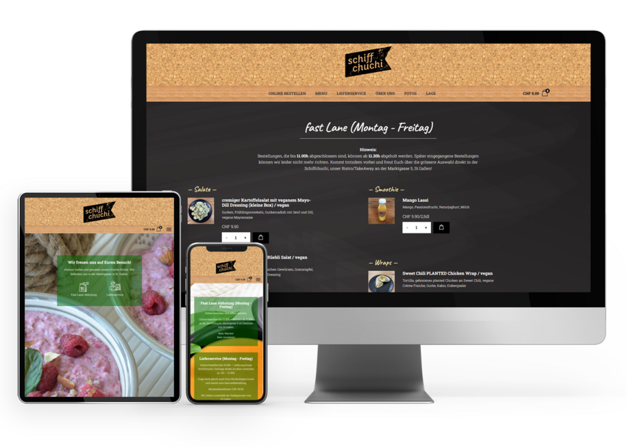 Onlineshop und Website für Schiffchuchi mit WooCommerce und WordPress