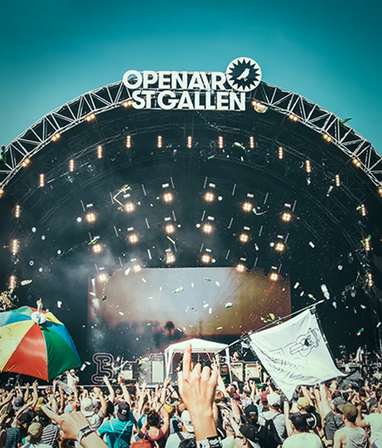 Mobile First Website OpenAir St.Gallen