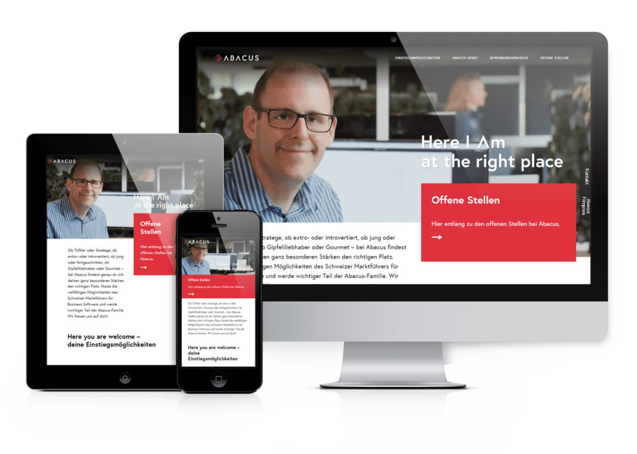 Job-Portal für Abacus mit dem TYPO3 CMS