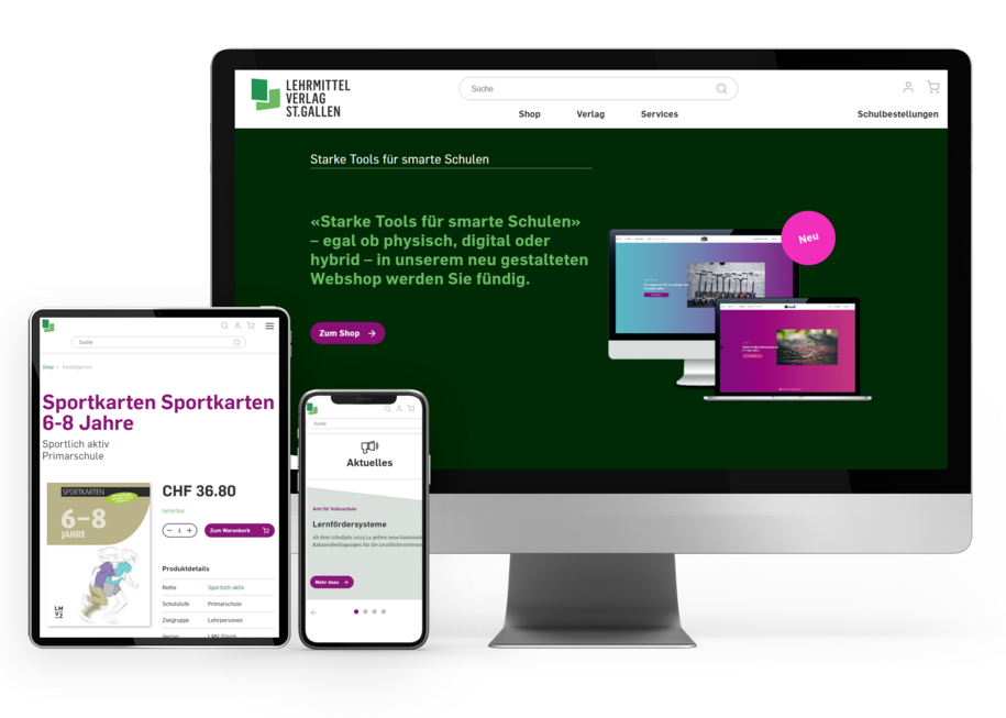 Shopware Shop mit Schnittstelle zu Abacus und WordPress