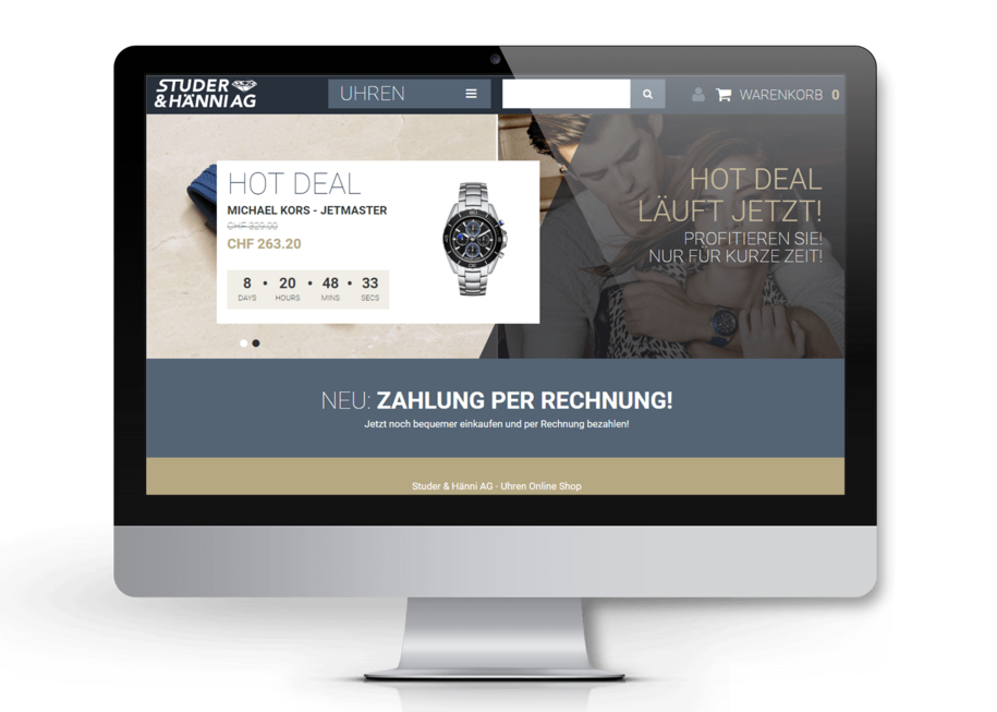 Magento Online Shop, Corporate Design, SEO und Digitale Markenführung