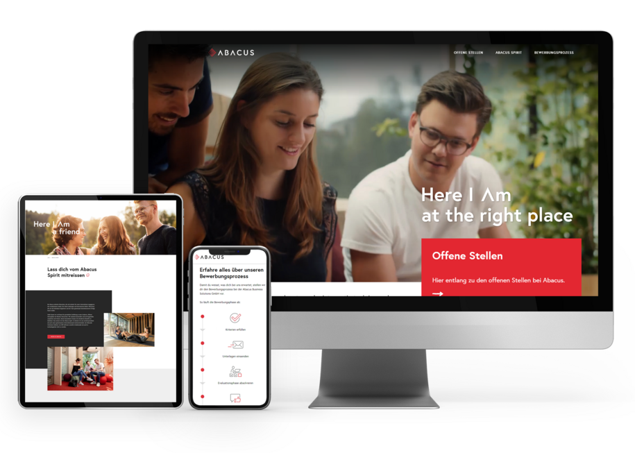 Job-Portal mit Abacus AbaShop