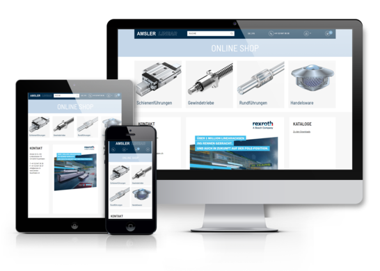 Amsler Online Shop mit Abacus AbaShop