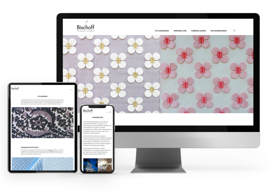 Bischoff-Textil in neuem Gewand