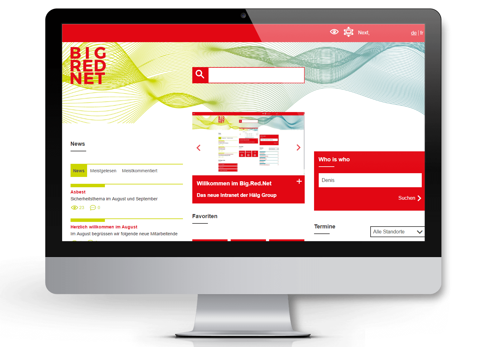 TYPO3 Intranet für Hälg
