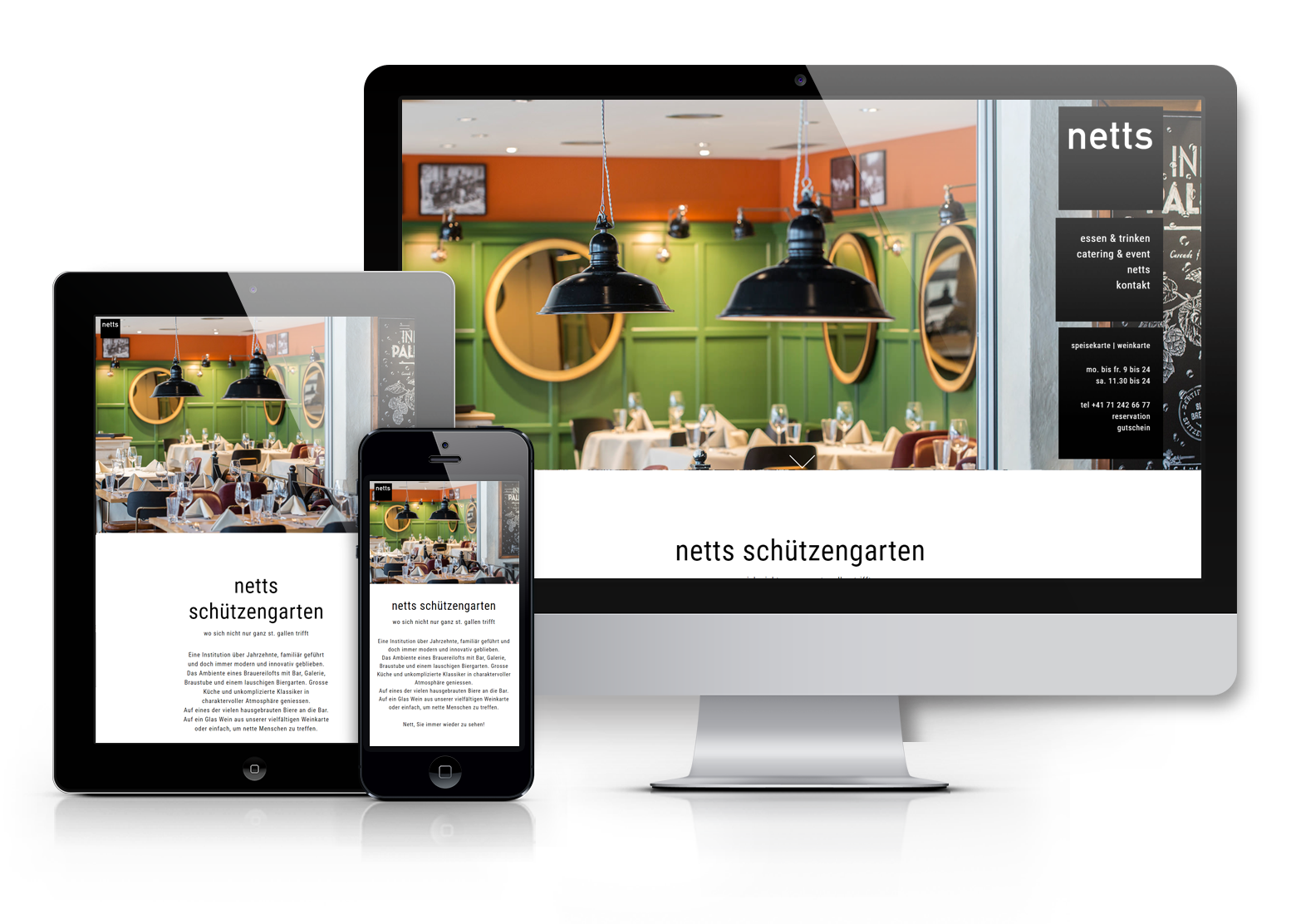 WordPress Website für Netts Schützengarten