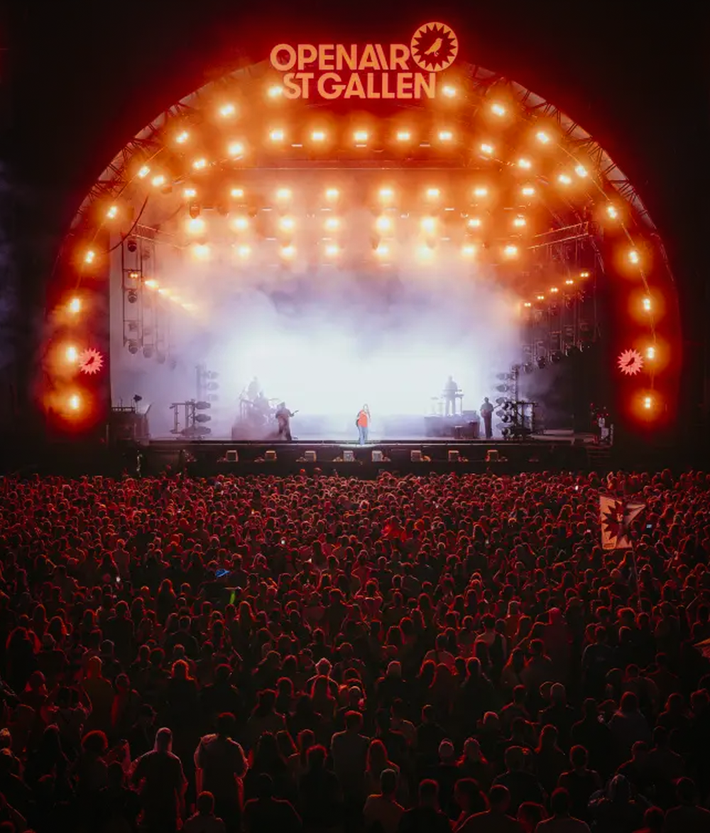 Website OpenAir St.Gallen 2025