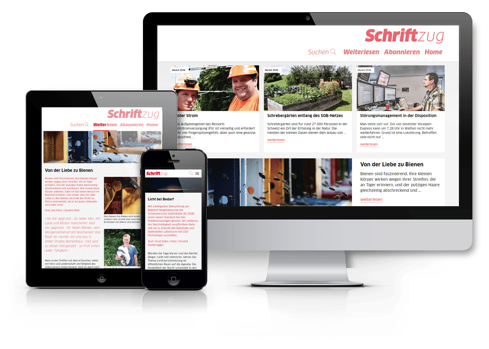 Neue Internetpräsenz mit Typo 3 für SOB Schriftzug