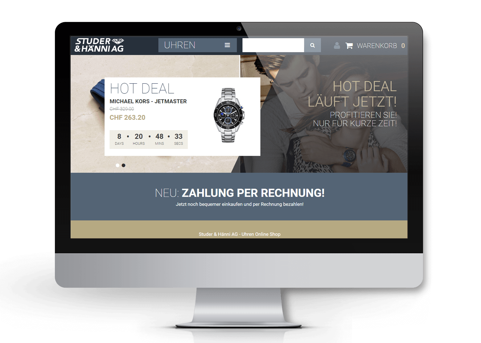 Magento Online Shop, Corporate Design, SEO und Digitale Markenführung