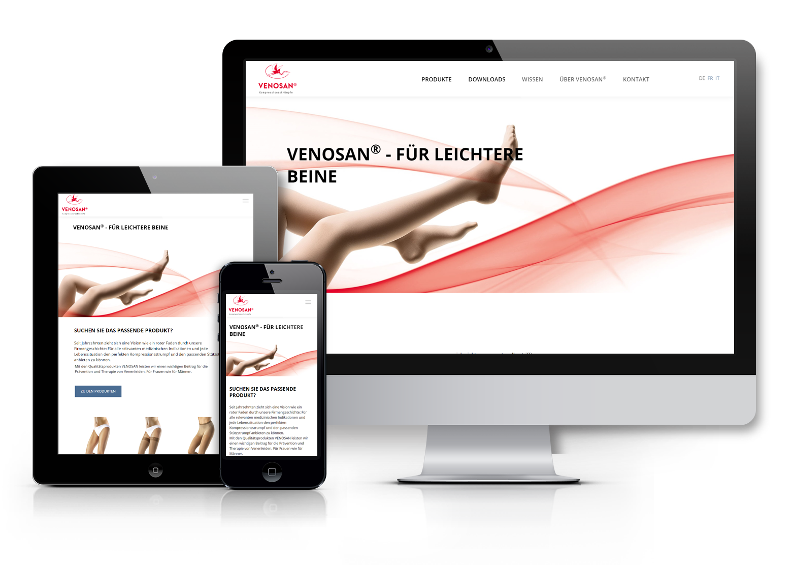 WordPress Umsetzung für Venosan